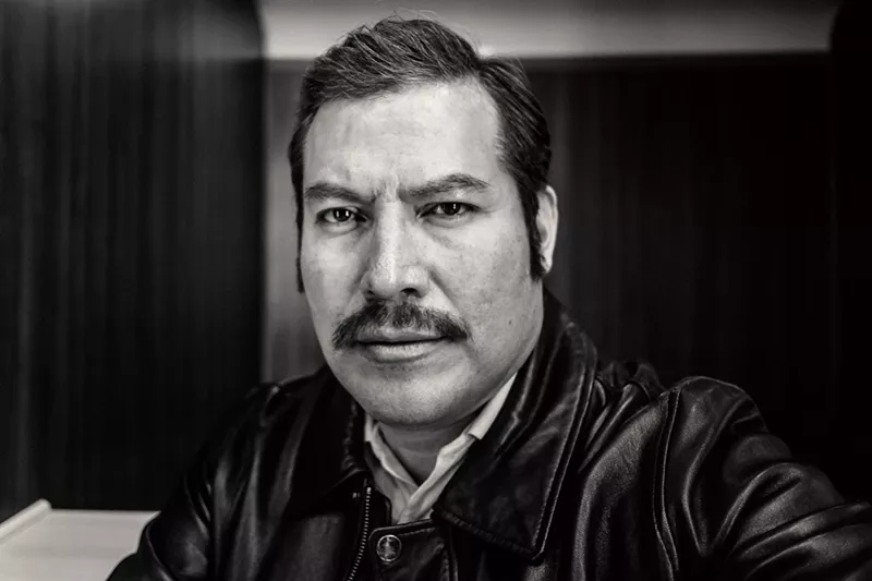 Image: If Julio Cesar Cedillo looks familiar, it's because the Texas actor plays Calderoni in Narcos: Mexico and the titular dead man in The Three Burials of Melquiades Estrada .