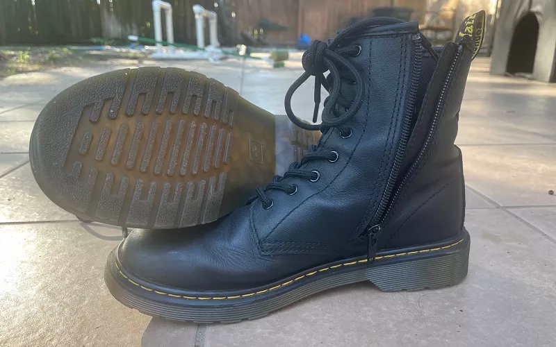 Image: At one time, these shoes were banned by a Dallas-area high school.