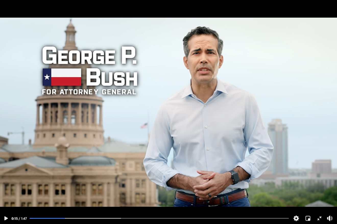 Some speculate George P. Bush is trying to distance himself from his family's name.