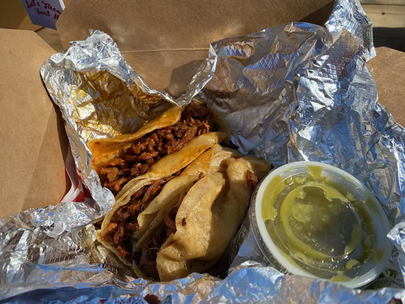 Image: The tacos de trompo and other dishes from Tacos La Gloria all get a mother's touch.