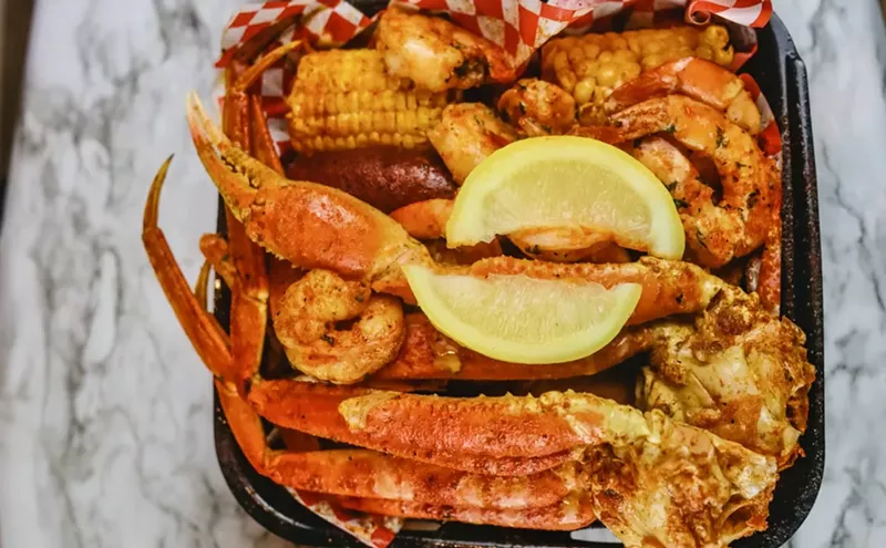 Image: Get Messy with Seafood Boil and Nachos at Shells and Tails 2 Geaux in DeSoto