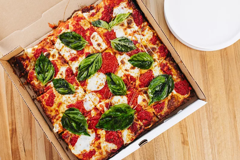 Image: The grandma pie at Pizza Leila