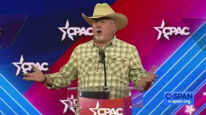 Image: The Blaze founder and banana-flavored Laffy Taffy cosplayer Glenn Beck spoke at CPAC in Dallas on Sunday, Aug. 6.