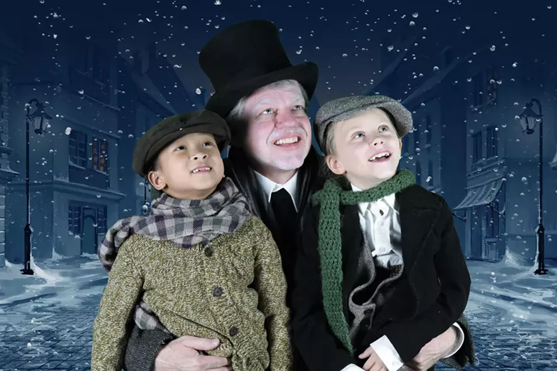 Image: There's no bah humbugging this Christmas. A Plano theater company wants everyone to get a chance to see Scrooge.