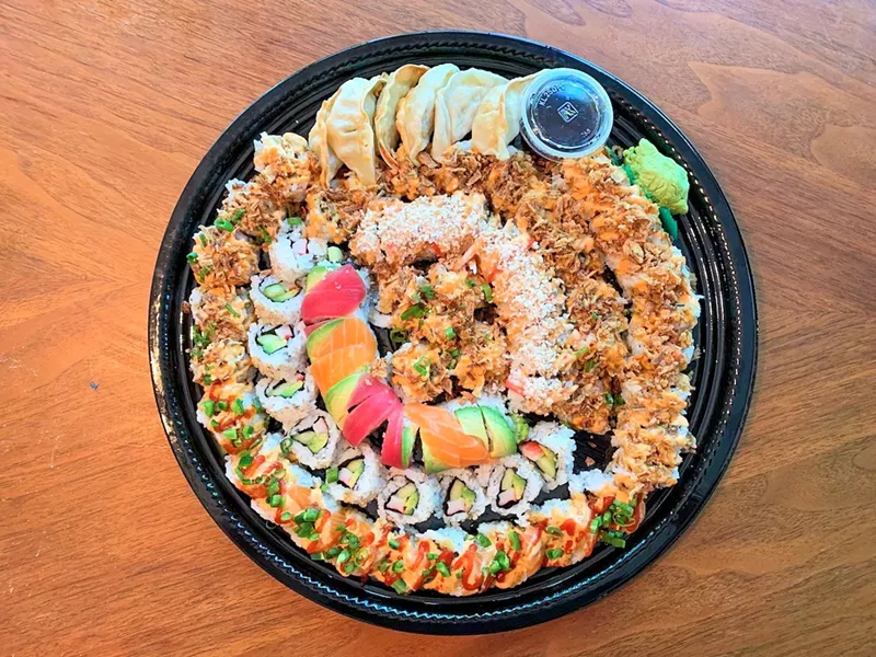 Image: The Jackie platter from Sushi Dojo