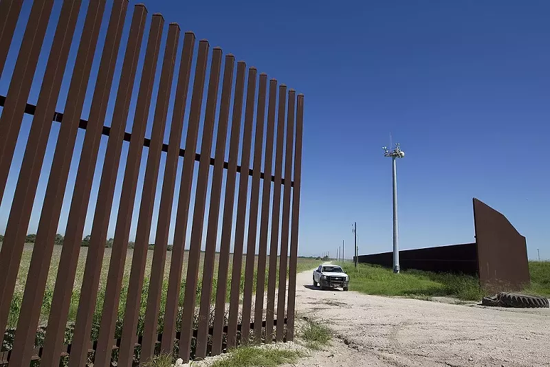 Image: Texas Gov. Greg Abbott has accused the Biden administration of "open-border policies."