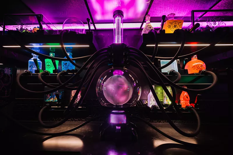 Image: The new cocktails at Prime Materia look like the venues latest science experiment.