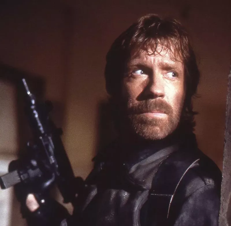 Image: Some might consider Chuck Norris an unlikely candidate to help stop school shootings.