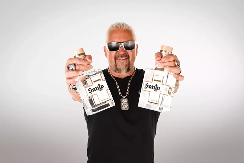 Image: Guy Fieri is taking Dallas to flavortown with Santo Tequila.