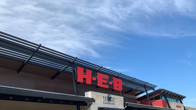 H-E-B storefront.