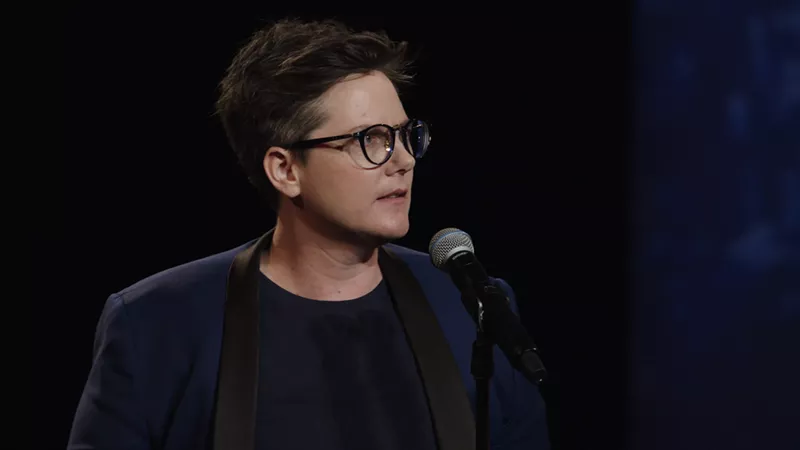 Image: In her new stand-up special Nanette, Australian comic Hannah Gadsby reorients our view of who gets to be angry and make people uncomfortable, of who gets to dish it and who has to sit there and take it.