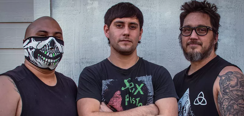 Image: Dallas punk band Hard Detox goes hard on the potty humor.