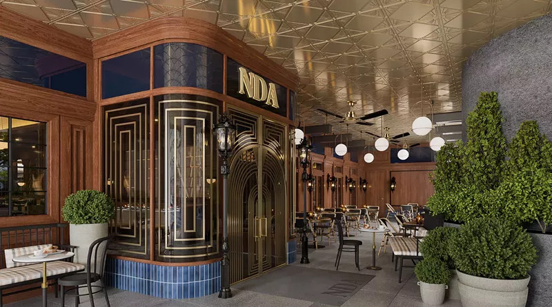Image: NDA Brasserie is set to open in the Harwood District this spring.