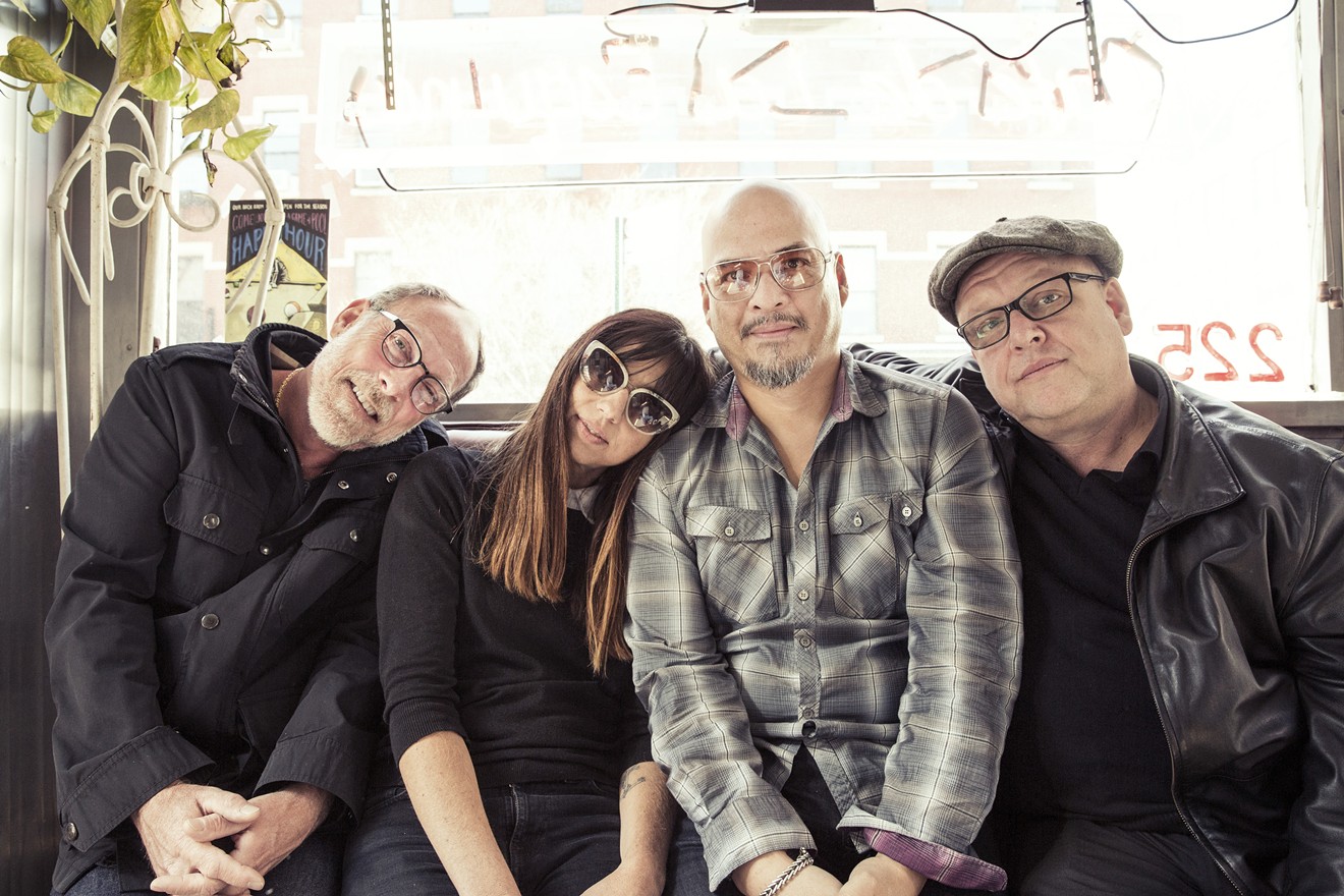 From left: David Lovering, Paz Lenchantin, Joey Santiago and Black Francis of the Pixies.
