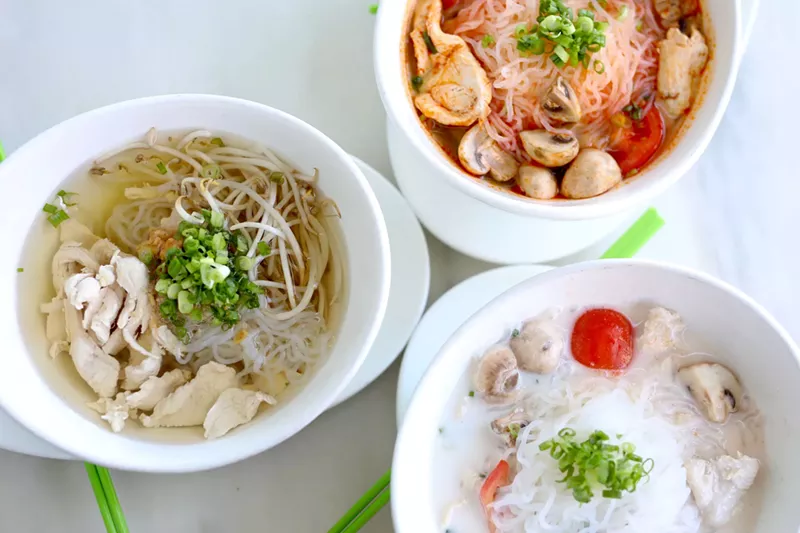 Image: There's a winter shirataki soup menu coming to Asian Mint soon.