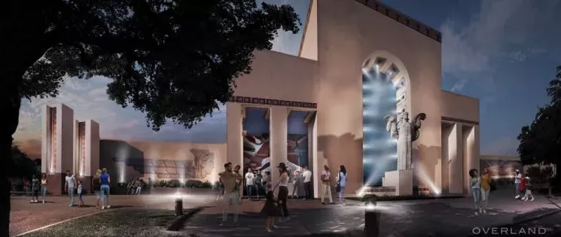 Image: Fair Park's Automotive Building could get a new lighting system and look thanks to a new renovation project approved by voters on Nov. 8.