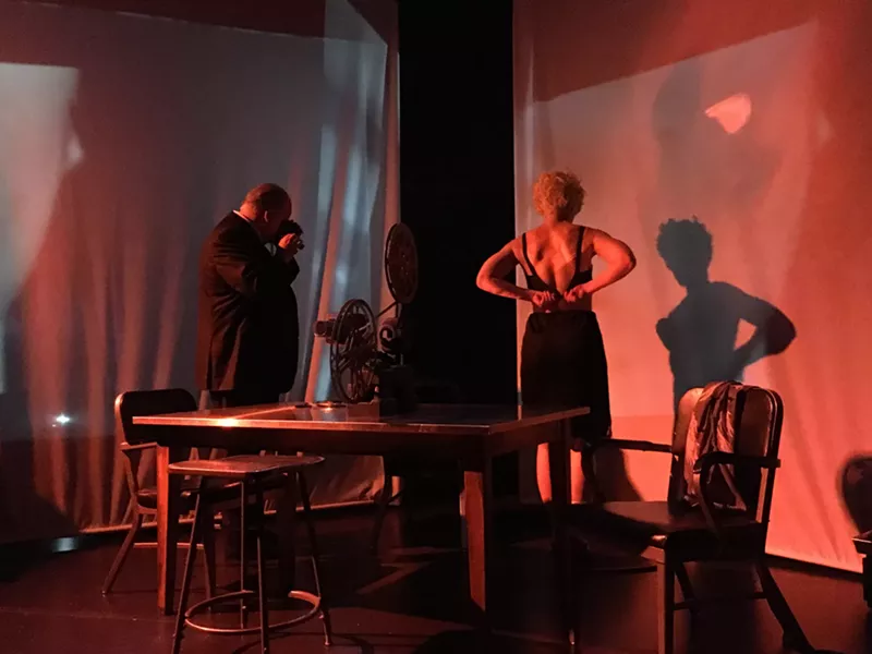 Image: On its surface, Hitchcock Blonde is a juxtaposition of three stories surrounding the famous director’s use of blonde actresses in his films.