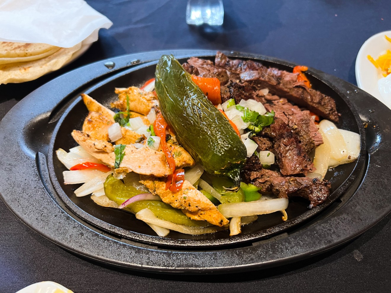 The Cuellar family introduced fajitas to Dallas, and at Casa Rosa, they're a textbook example of the fare.