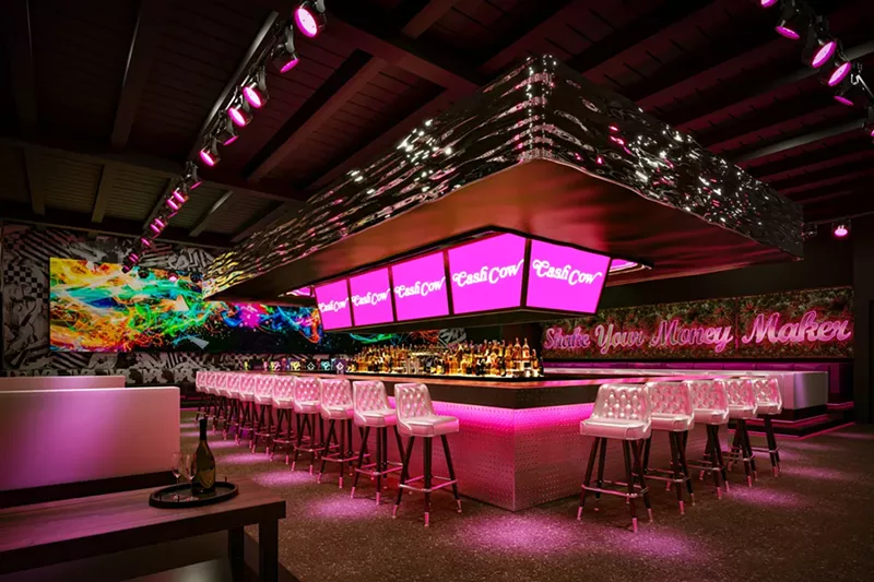 Image: A rendering of Cash Cow's chic and lively interior.