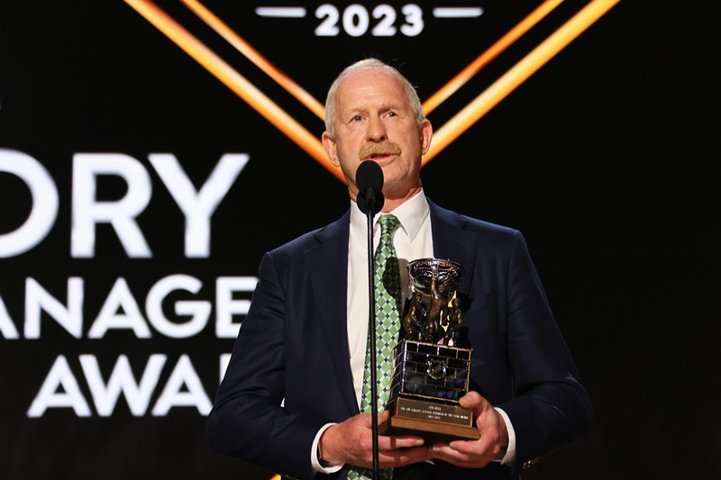Dallas Stars GM Jim Nill won the General Manager of the Year award in 2023.