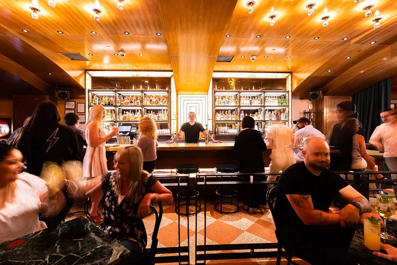 Image: Inside Midnight Rambler underneath downtown.