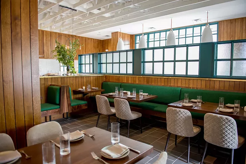 Image: Homewood makes the most out of a neighborhood restaurant, from start to finish.