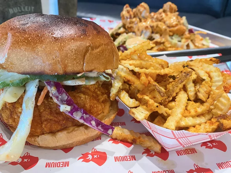 Image: More hot chicken has arrived.