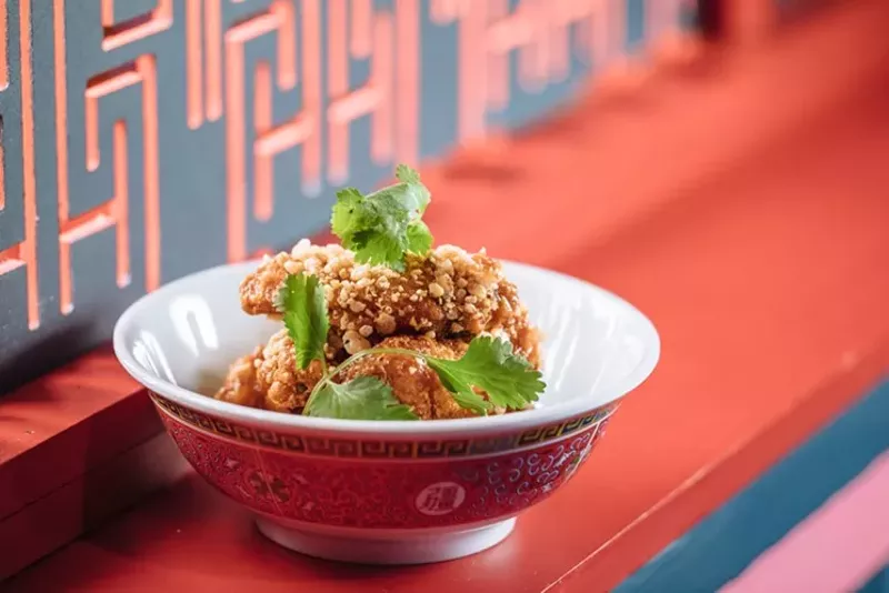 Image: If you want Hot Joy's popular crab fat caramel chicken wings, you'll have to drive to San Antonio.