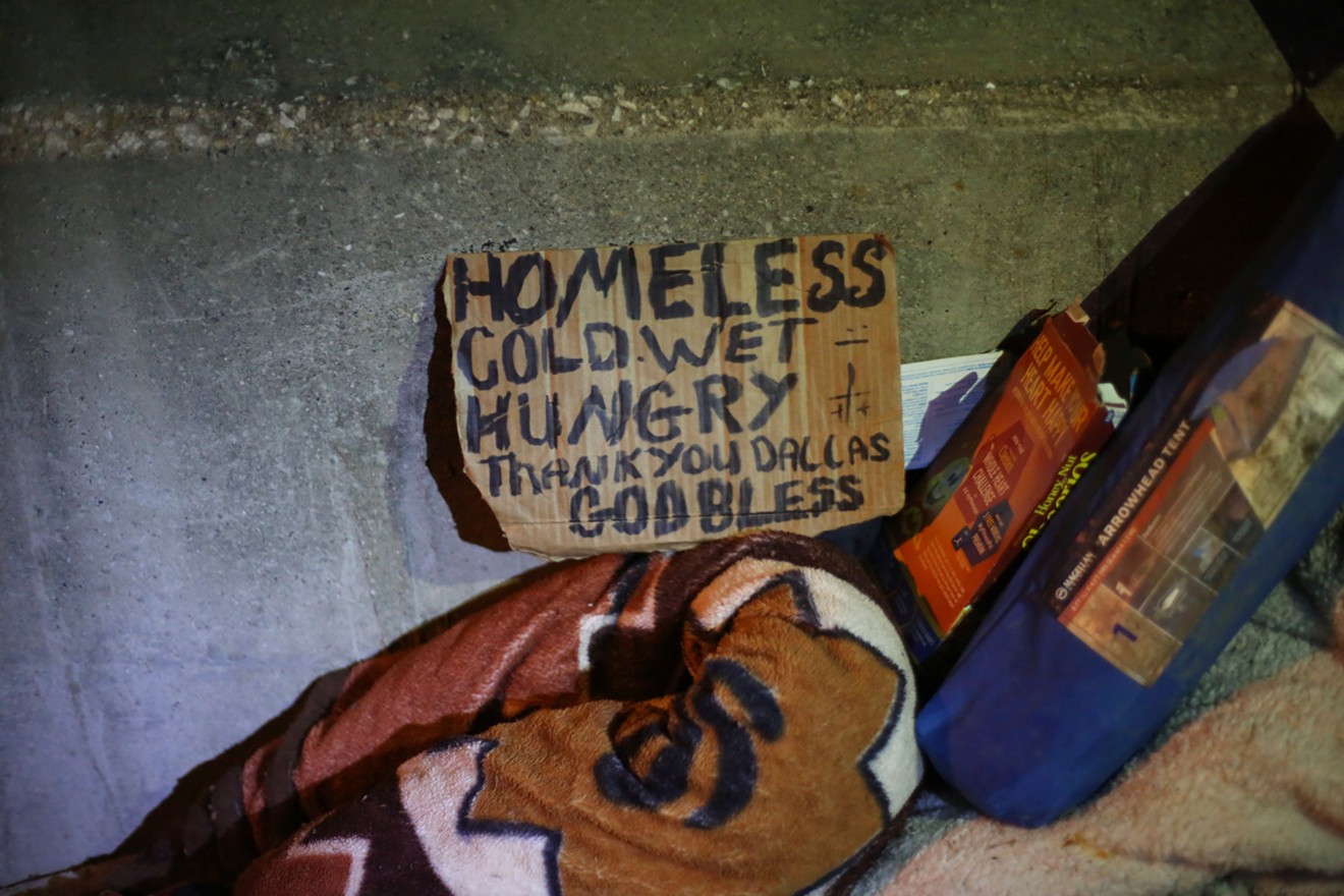 About 21% of unsheltered homeless people reported having a serious mental illness during the last point-in-time count.