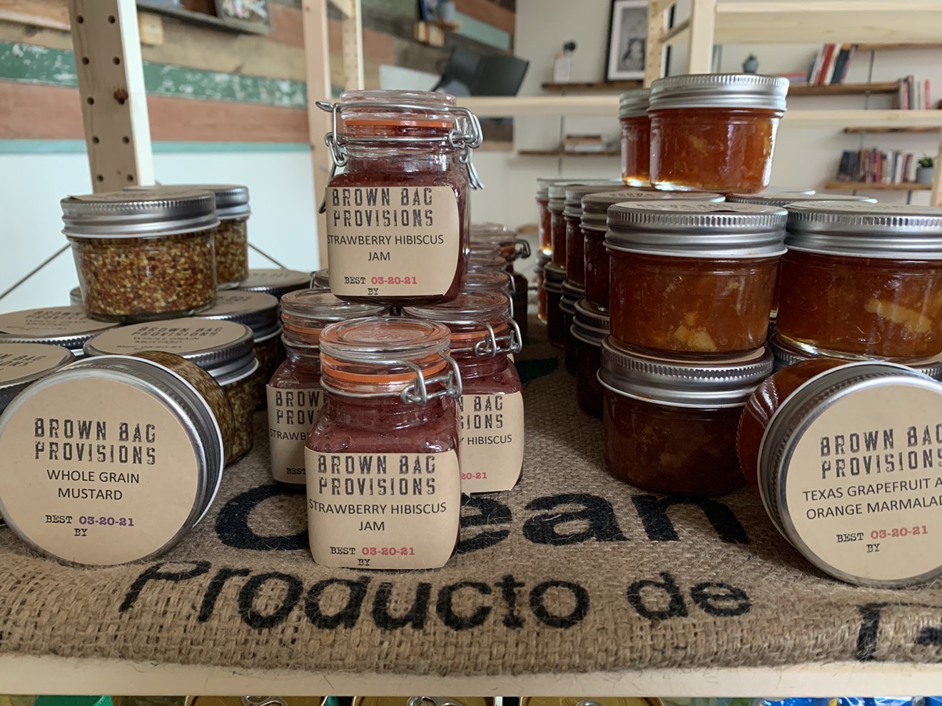Homemade jam is just a bit of what's created at Brown Bag Provisions.
