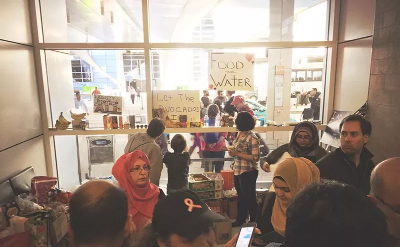 Image: How Dallas Restaurants Rallied to Feed Attorneys and DFW Protesters Fighting Trump's Travel Ban