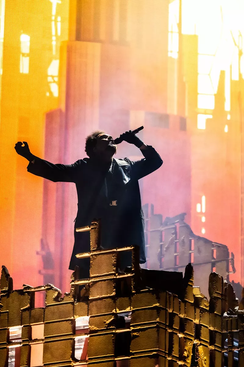 Image: Artist on performng on stage