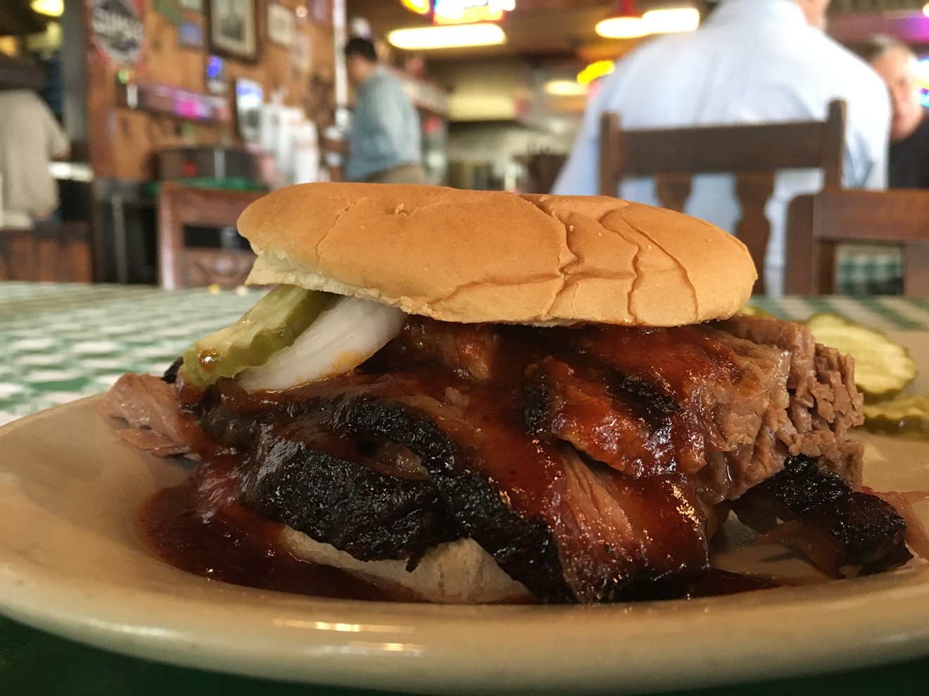 A sliced brisket sandwich at Sammy's is better than it's ever been at the 26-year-old joint.