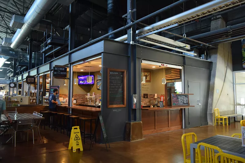 Image: Beyond the Butcher at Dallas Farmers Market entices customers with meat from more than 100 small ranching families around Texas, Nebraska and Oklahoma.