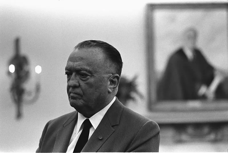 Image: FBI Director J. Edgar Hoover used COINTELPRO to target leftist groups across the United States, including in North Texas.