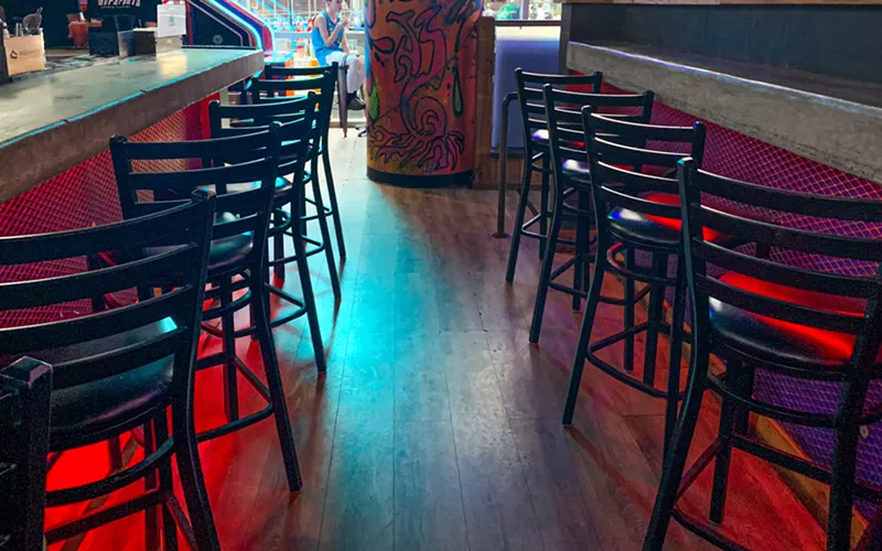 Image: barstools at Chip Sports