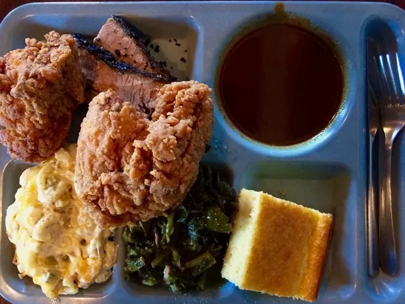 Image: Get the best of Slow Bone in a to-go container instead of on a tray.