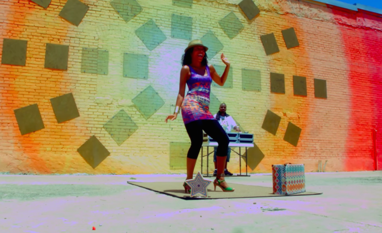 Marla B. Spirit in the music video for her song "Humble Guy."