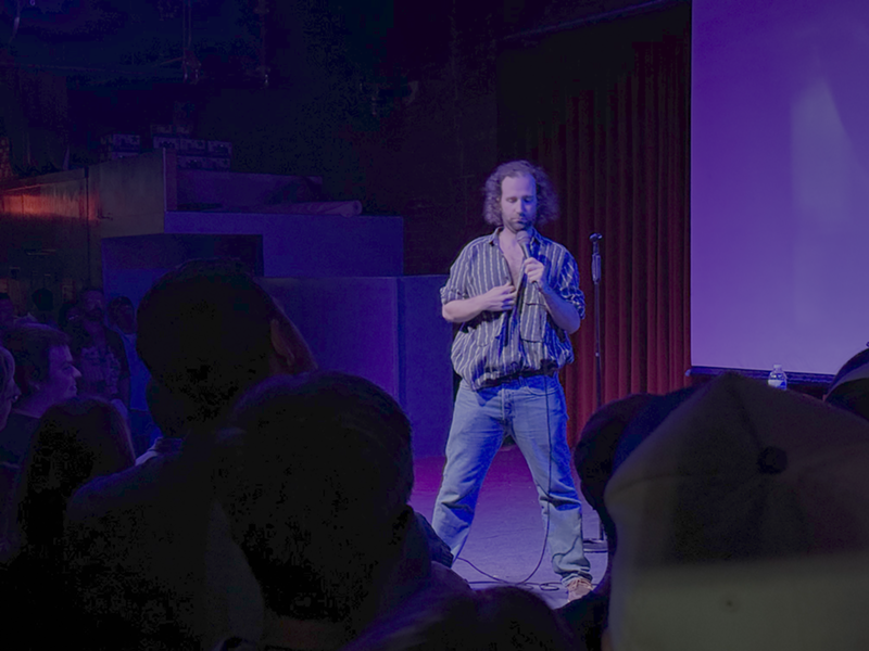 Image: Kyle Mooney let it all hang out (figuratively speaking) on Thursday night.