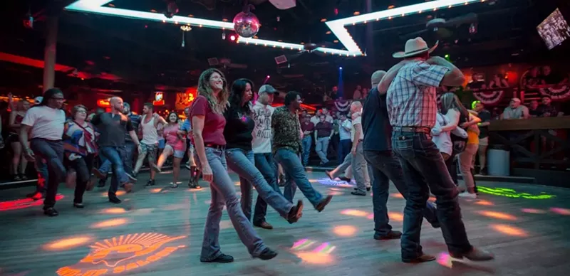 Image: Get ready to line dance. Like a cowboy.