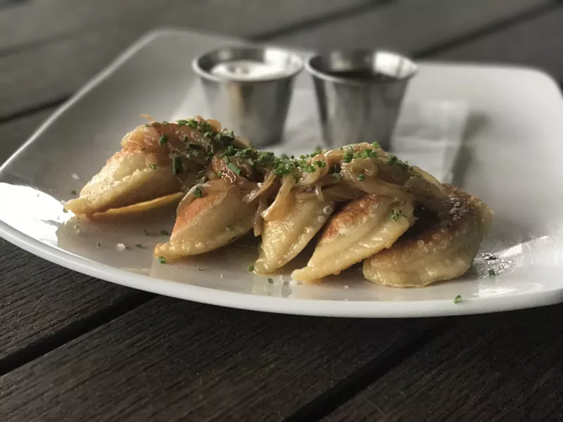 Image: New brunch rule: All restaurants must serve exemplary pierogies.