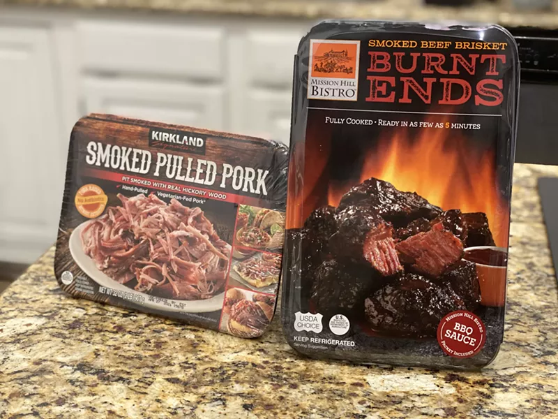 Image: We can add barbecue to the wide variety of food and merchandise you can buy at your local Costco.