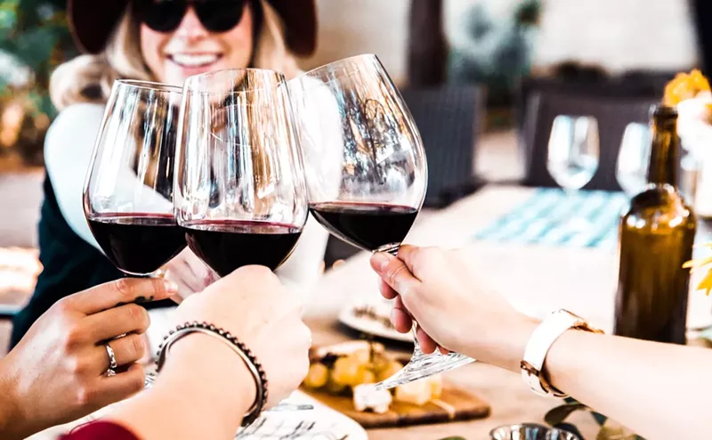 Image: Cheers to Texas wines.