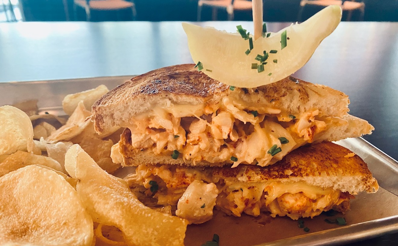 In Grilled Cheese Lobster Sandwich News, The Dock Has Opened in The Exchange