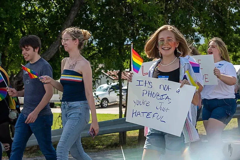 Image: Princeton's inaugural Pride event made waves in the small town.