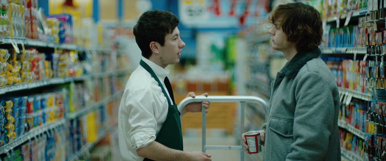 Barry Keoghan and Evan Peters in Bart Layton’s heist drama American Animals, which serves as an accidental study in just how much white kids can get away with and still be welcomed back into society.