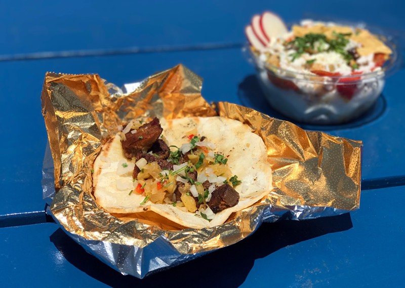 Bowls & Tacos (pictured) and Revolver are engaged in an out-and-out taco war. But the longer it goes on, the less likely it seems that anyone will come out a winner.