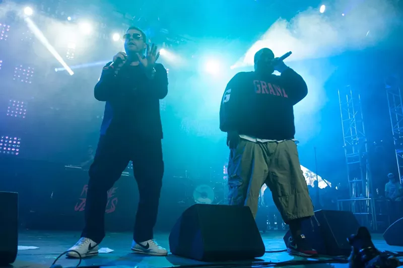 Image: Run the Jewels, shown here performing at Coachella, will appear at Fortress Festival in support of their third album.