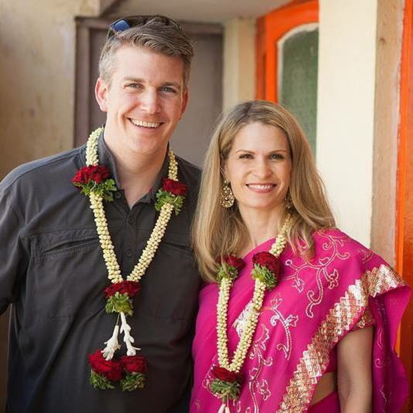 Dana and Christine Allen travel to India several times a year to help abolish the practice of girls getting sold into the sex trade and to provide educational opportunities for children through the philanthropic Ark of the Rainbow.