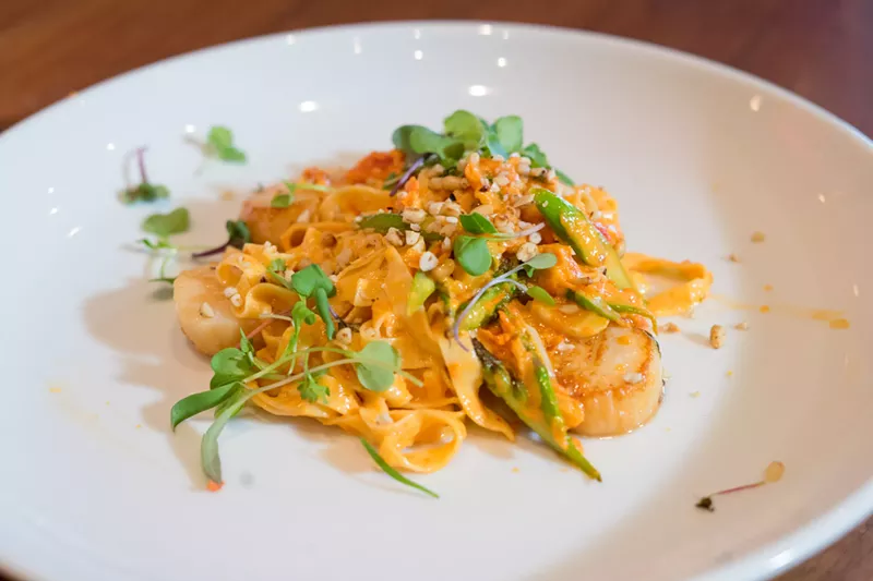 Image: The winning dish of this year's Iron Fork chef competition.
